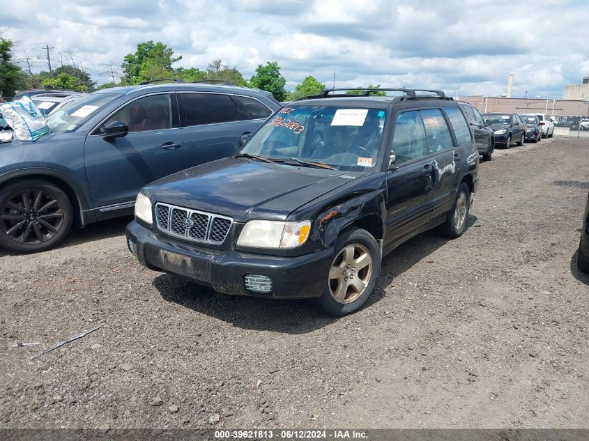 2002 Subaru Forester S VIN: JF1SF65632H759954 Lot: 39621813