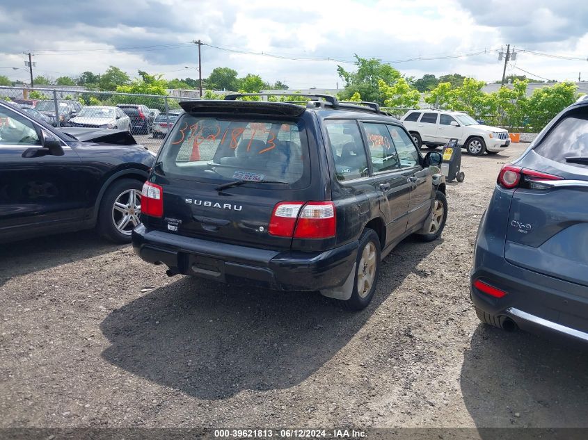 2002 Subaru Forester S VIN: JF1SF65632H759954 Lot: 39621813