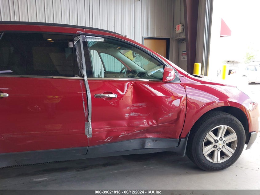2014 Chevrolet Traverse 2Lt VIN: 1GNKVHKDXEJ123595 Lot: 39621818