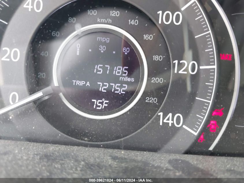 2014 Honda Cr-V Lx VIN: 2HKRM4H31EH606189 Lot: 39621824