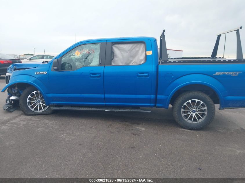 2019 Ford F-150 Xlt VIN: 1FTEW1EP0KFA80576 Lot: 39621828
