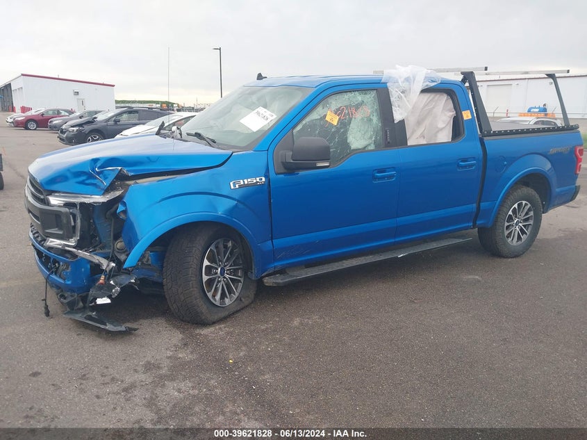 VIN 1FTEW1EP0KFA80576 2019 FORD F-150 SUPERCREW