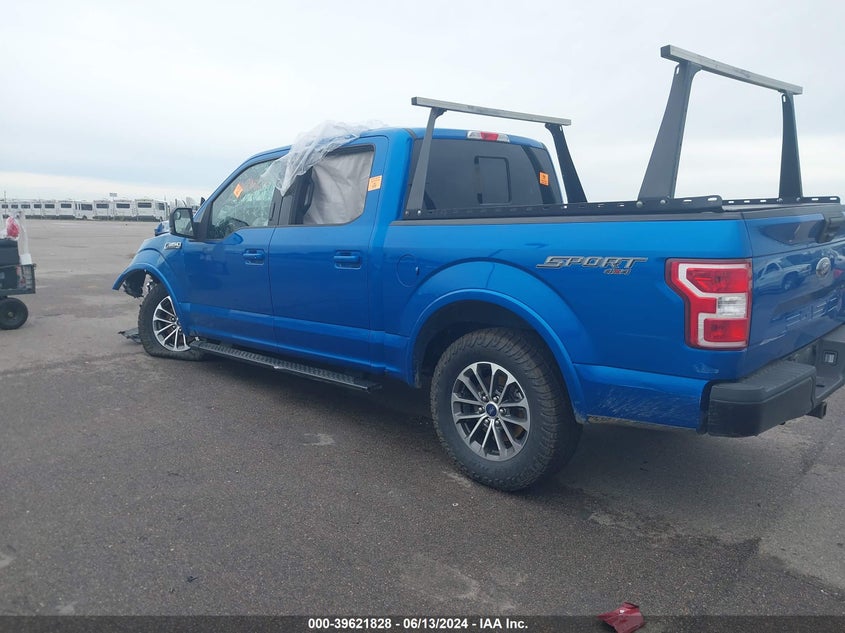 VIN 1FTEW1EP0KFA80576 2019 FORD F-150 SUPERCREW