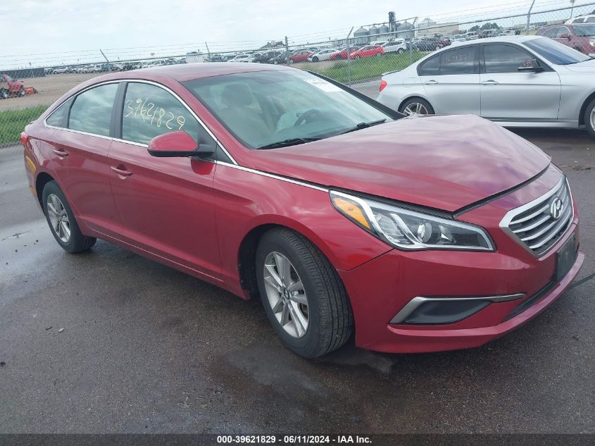 2016 HYUNDAI SONATA SE - 5NPE24AF9GH290438