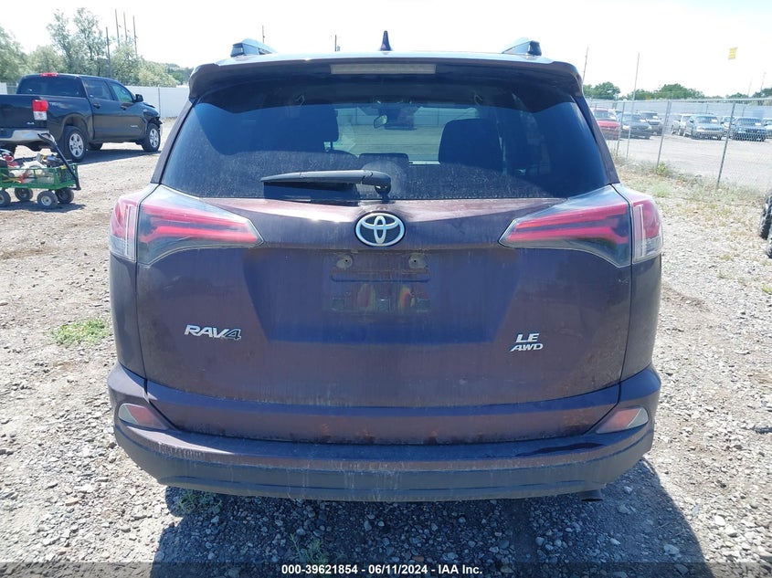 VIN 2T3BFREV3HW595188 2017 TOYOTA RAV4 LE
