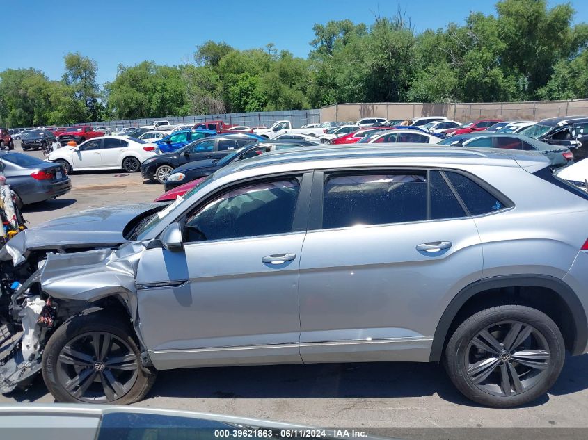 2021 Volkswagen Atlas Cross Sport 3.6L V6 Se W/Technology R-Line VIN: 1V2NE2CA9MC200806 Lot: 39621863