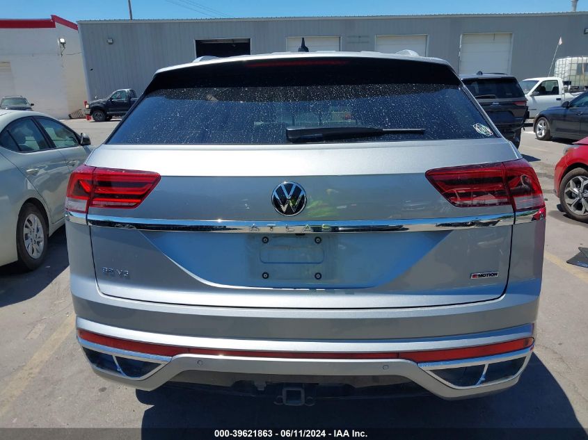 2021 Volkswagen Atlas Cross Sport 3.6L V6 Se W/Technology R-Line VIN: 1V2NE2CA9MC200806 Lot: 39621863