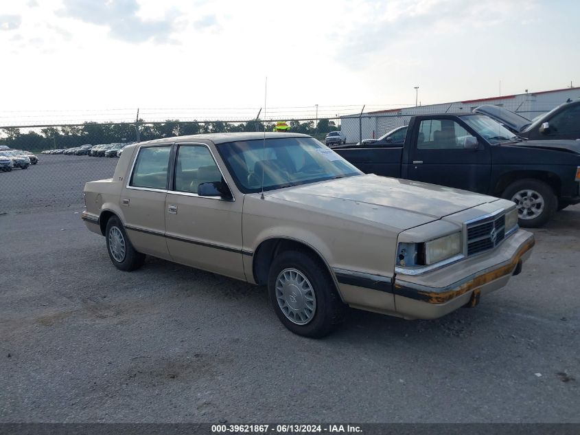 1993 Dodge Dynasty VIN: 1B3XC46R9PD100914 Lot: 39621867