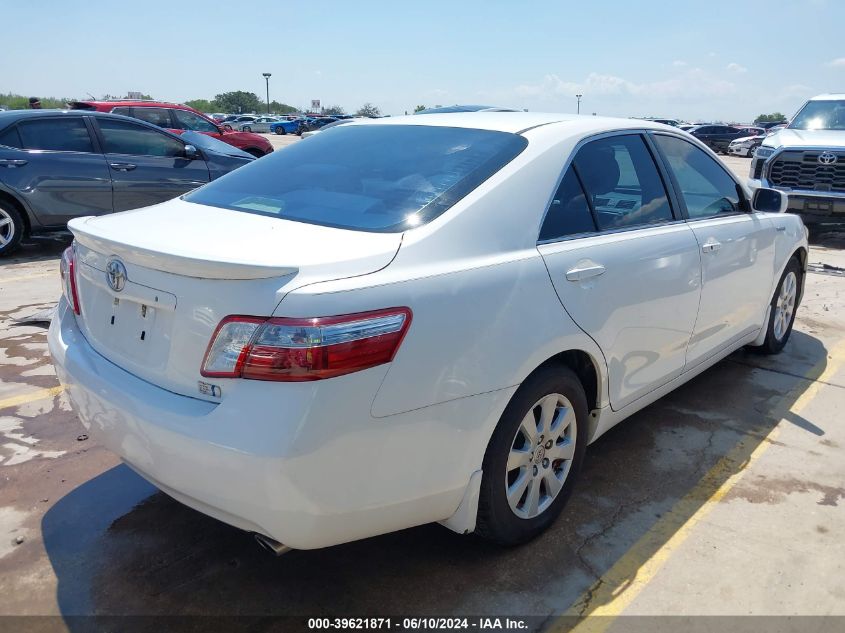 2007 Toyota Camry Hybrid VIN: JTNBB46K573034846 Lot: 39621871