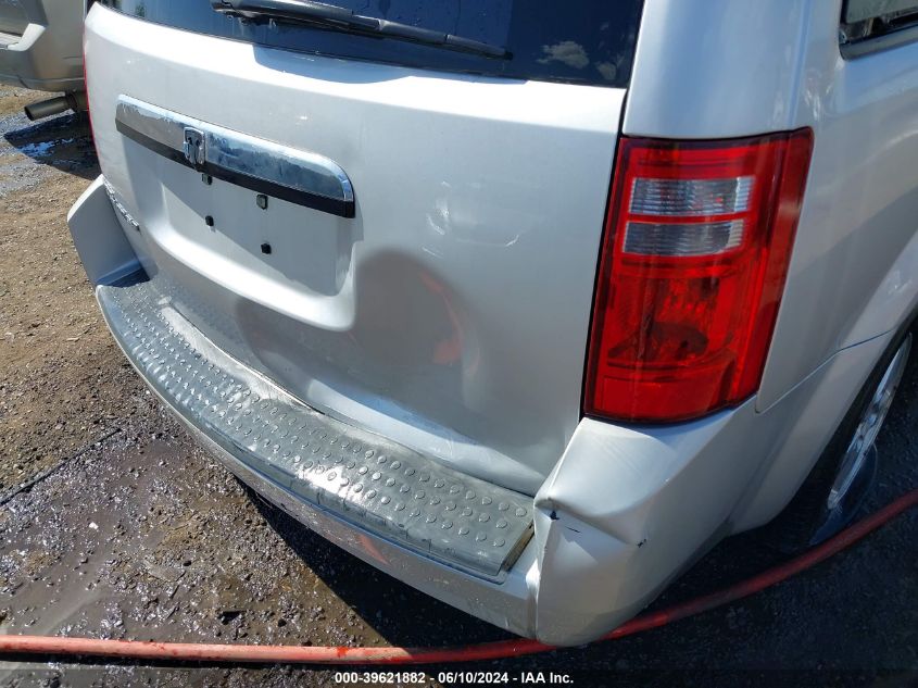 2008 Dodge Grand Caravan Sxt VIN: 1D8HN54P98B136542 Lot: 39621882