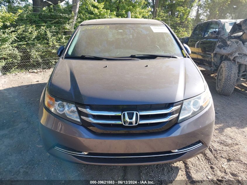 2015 Honda Odyssey Exl VIN: 5FNRL5H61FB103880 Lot: 39621883