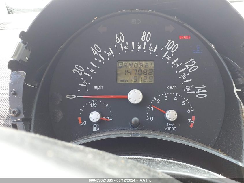 2003 Volkswagen New Beetle Gl VIN: 3VWBK21CX3M404610 Lot: 39621885