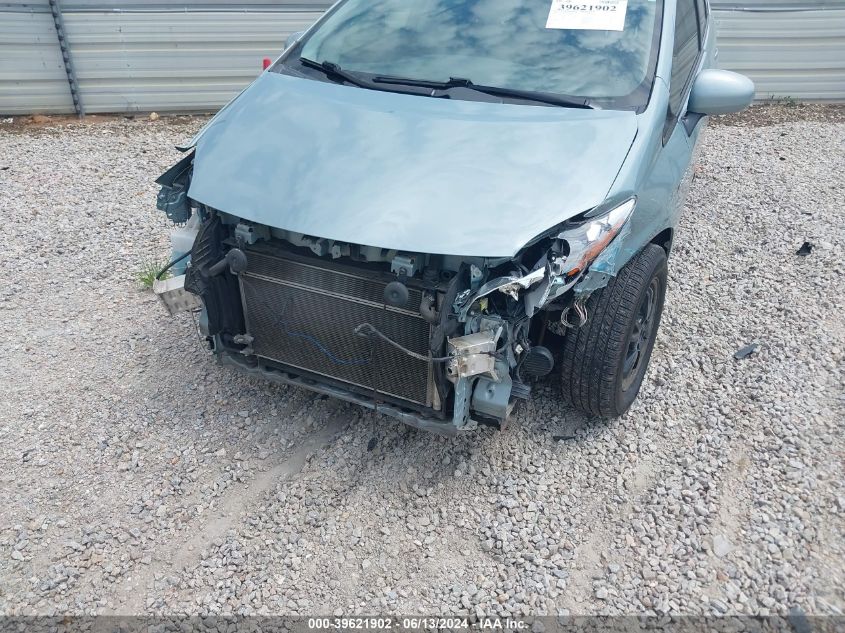 2013 Toyota Prius Two VIN: JTDKN3DU7D1658746 Lot: 39621902