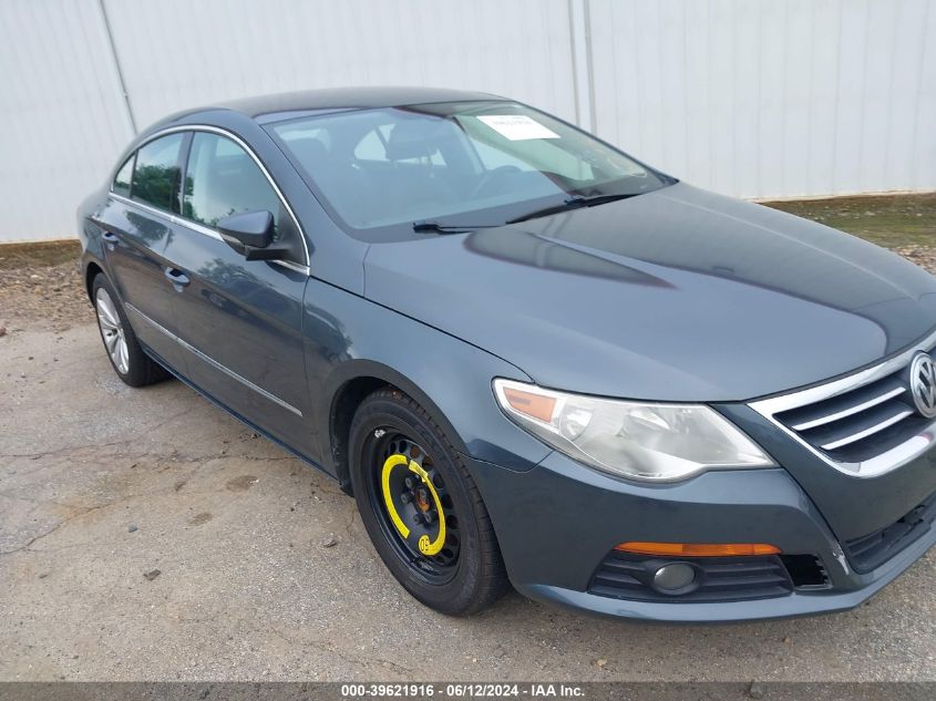 2010 Volkswagen Cc Sport VIN: WVWMN7AN1AE562872 Lot: 39621916