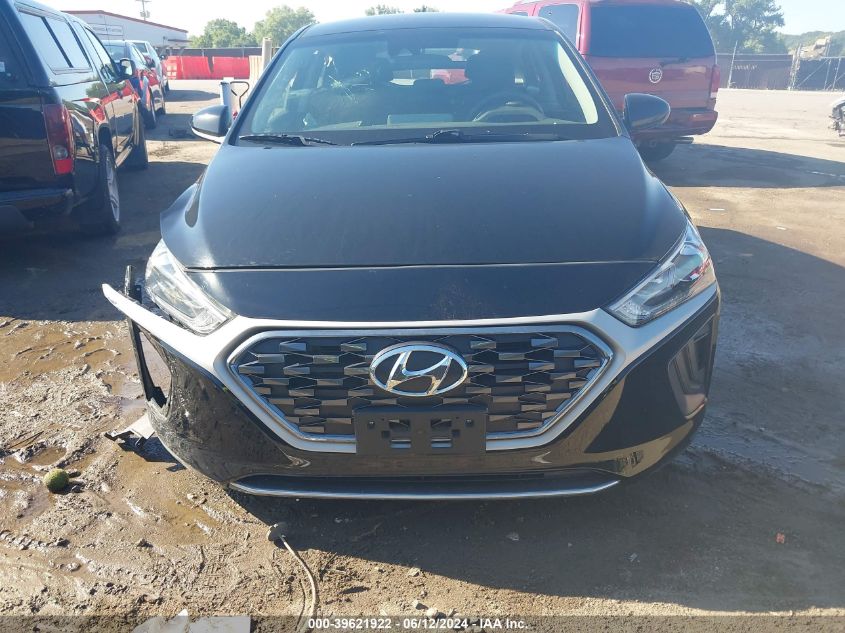 2020 Hyundai Ioniq Hybrid Blue VIN: KMHC65LCXLU242446 Lot: 39621922