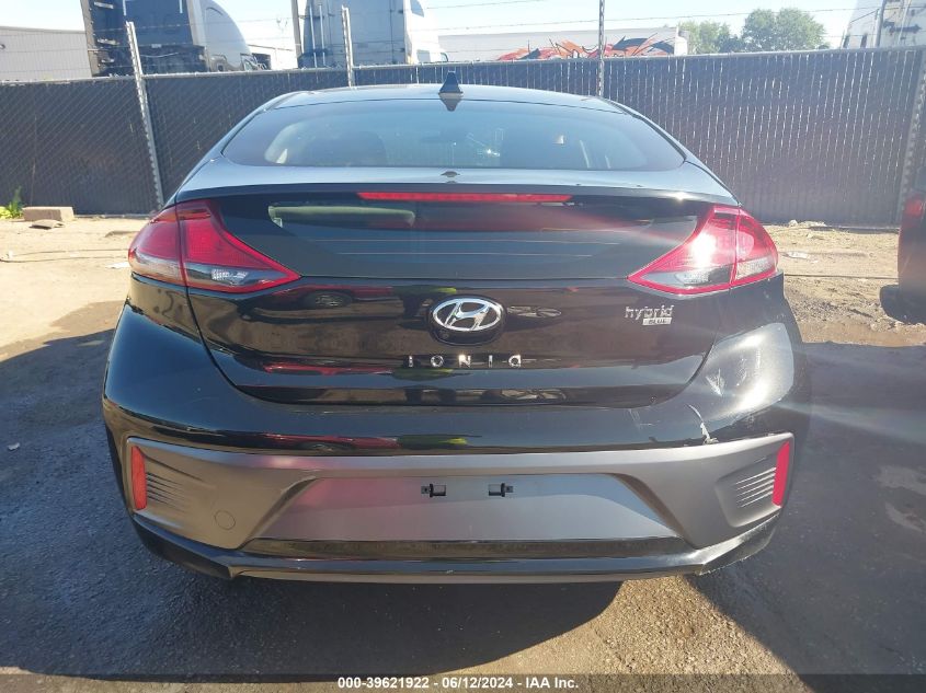 2020 Hyundai Ioniq Hybrid Blue VIN: KMHC65LCXLU242446 Lot: 39621922