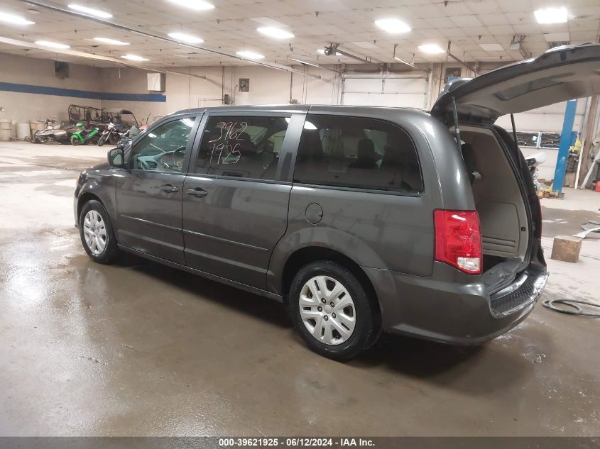 2015 Dodge Grand Caravan Se VIN: 2C4RDGBG6FR663439 Lot: 39621925