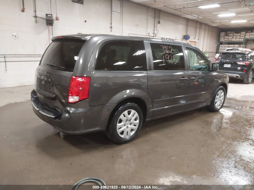 2015 Dodge Grand Caravan Se VIN: 2C4RDGBG6FR663439 Lot: 39621925