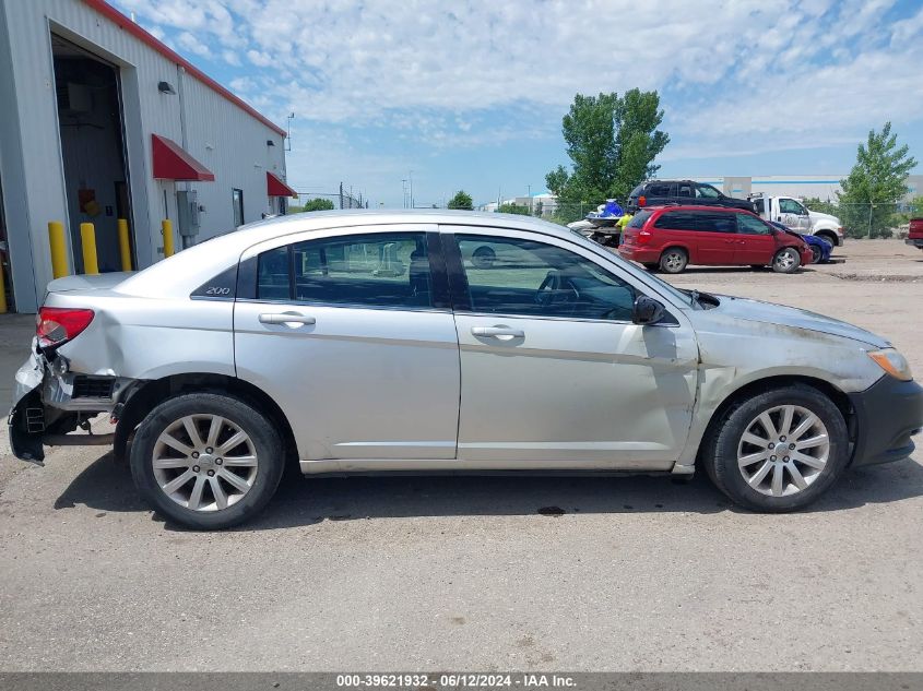 2012 Chrysler 200 Touring VIN: 1C3CCBBB0CN100982 Lot: 39621932