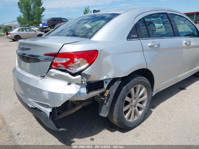 2012 Chrysler 200 Touring VIN: 1C3CCBBB0CN100982 Lot: 39621932