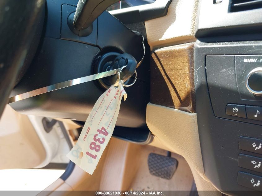 2009 BMW X3 xDrive30I VIN: WBXPC93419WJ29967 Lot: 39621936