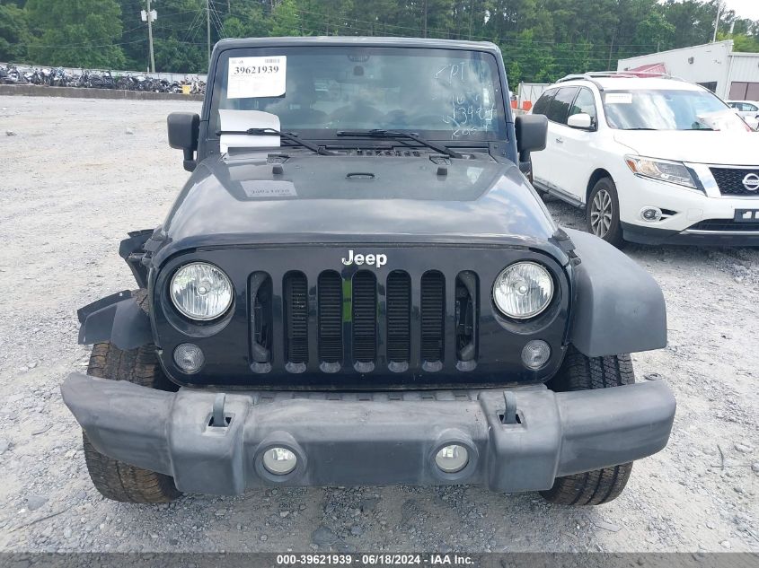 2015 Jeep Wrangler Sport VIN: 1C4AJWAG6FL613487 Lot: 39621939