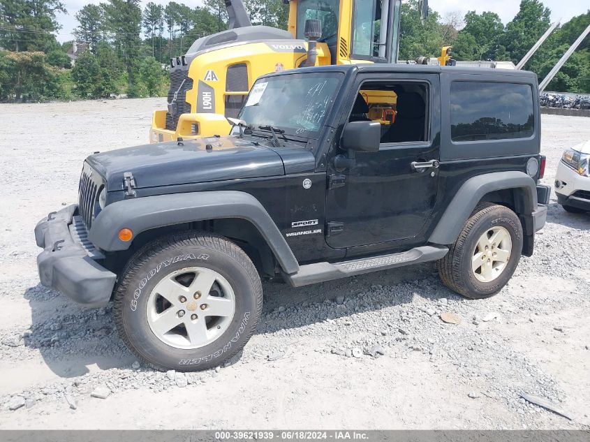 2015 Jeep Wrangler Sport VIN: 1C4AJWAG6FL613487 Lot: 39621939