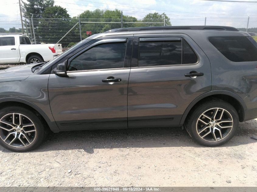 2016 Ford Explorer Sport VIN: 1FM5K8GTXGGC97449 Lot: 39621945