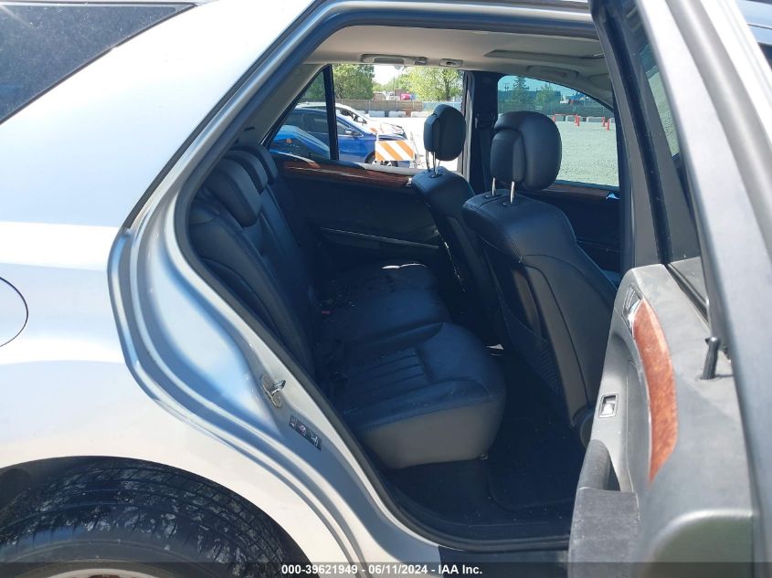 2008 Mercedes-Benz Ml 350 4Matic VIN: 4JGBB86E08A354350 Lot: 39621949