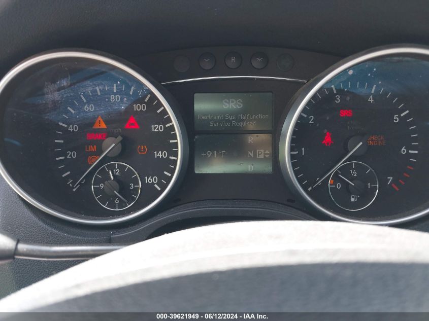 2008 Mercedes-Benz Ml 350 4Matic VIN: 4JGBB86E08A354350 Lot: 39621949