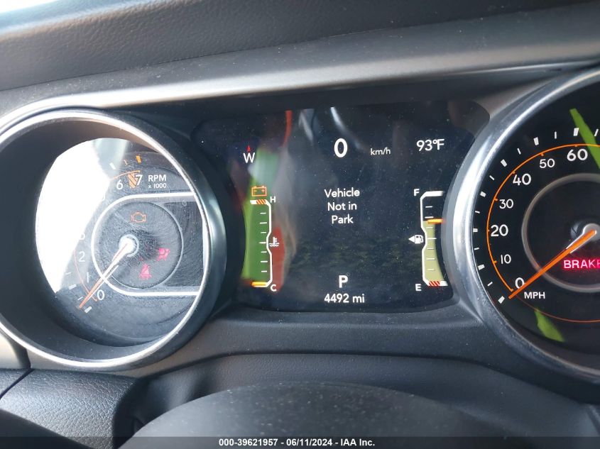 2023 Jeep Gladiator Willys 4X4 VIN: 1C6HJTAG6PL573935 Lot: 39621957