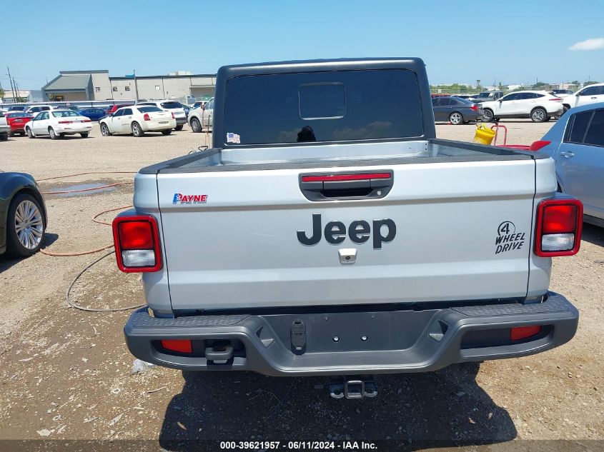 2023 Jeep Gladiator Willys 4X4 VIN: 1C6HJTAG6PL573935 Lot: 39621957