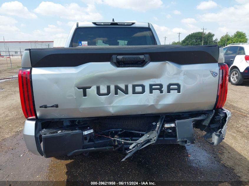 2022 Toyota Tundra Sr5 VIN: 5TFLA5DBXNX050390 Lot: 39621958