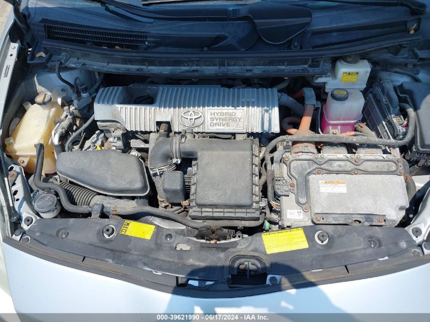 2011 Toyota Prius Two VIN: JTDKN3DU6B0322721 Lot: 39621990