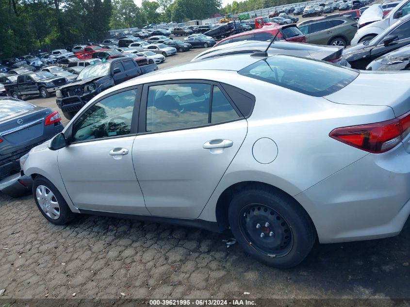 2019 Kia Rio S VIN: 3KPA24AB6KE167639 Lot: 39621995