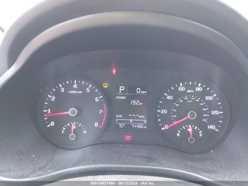 2019 Kia Rio S VIN: 3KPA24AB6KE167639 Lot: 39621995