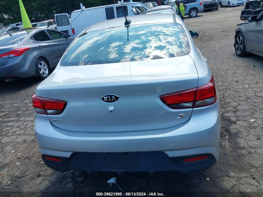 2019 Kia Rio S VIN: 3KPA24AB6KE167639 Lot: 39621995