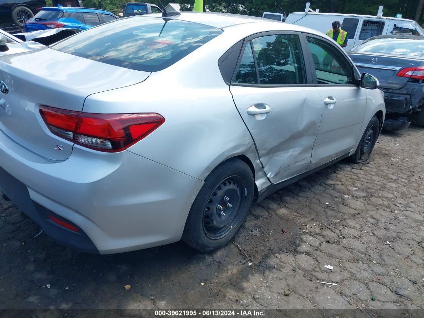 2019 Kia Rio S VIN: 3KPA24AB6KE167639 Lot: 39621995