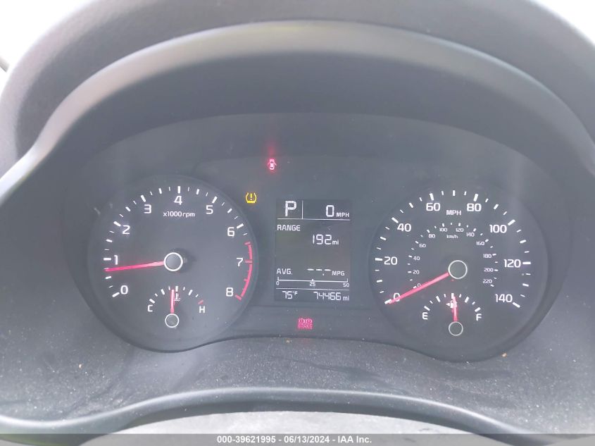 2019 Kia Rio S VIN: 3KPA24AB6KE167639 Lot: 39621995