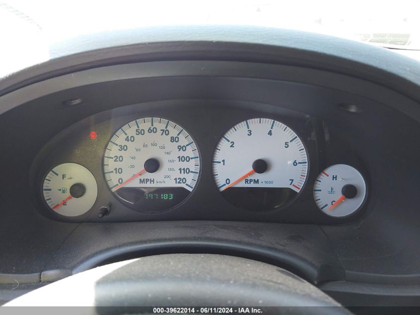 2005 Dodge Grand Caravan Se VIN: 2D4GP24R55R184172 Lot: 39622014