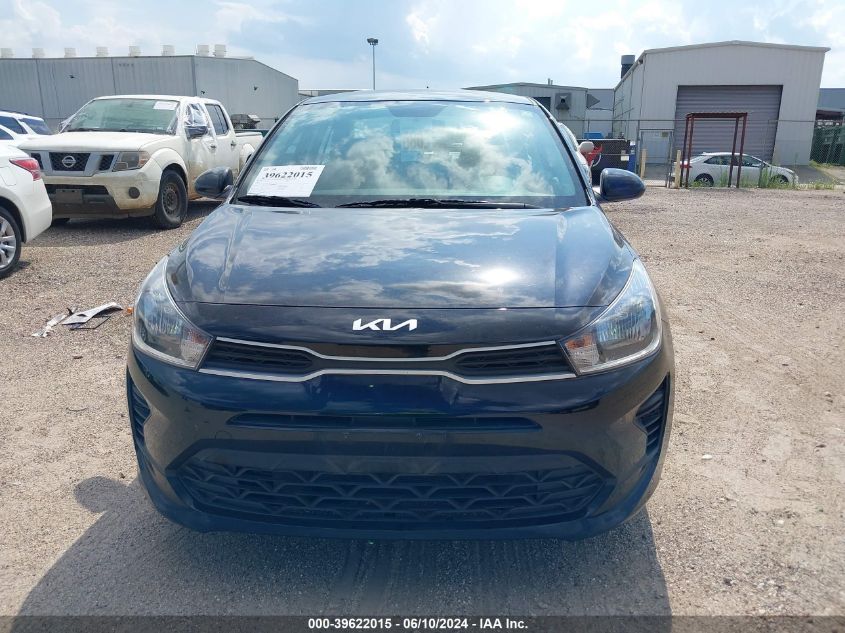 2022 Kia Rio S VIN: 3KPA24AD4NE464320 Lot: 39622015