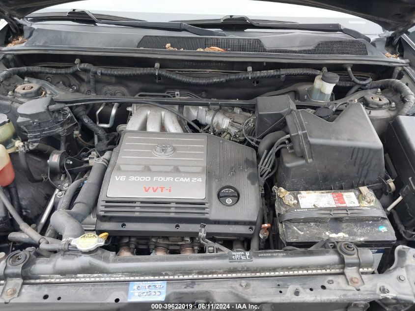 2003 Toyota Highlander Limited V6 VIN: JTEGF21A630109482 Lot: 39622019