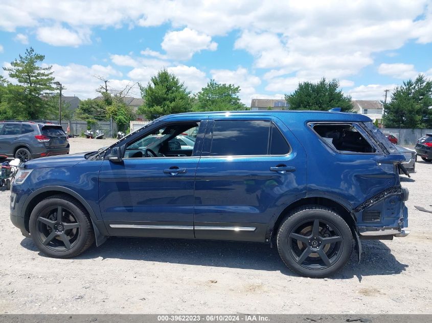 2016 Ford Explorer Xlt VIN: 1FM5K8D84GGC21001 Lot: 39622023