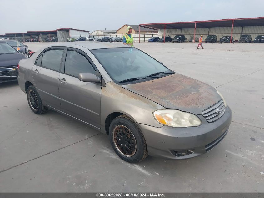 2004 Toyota Corolla Le VIN: 1NXBR32E14Z192435 Lot: 39622025