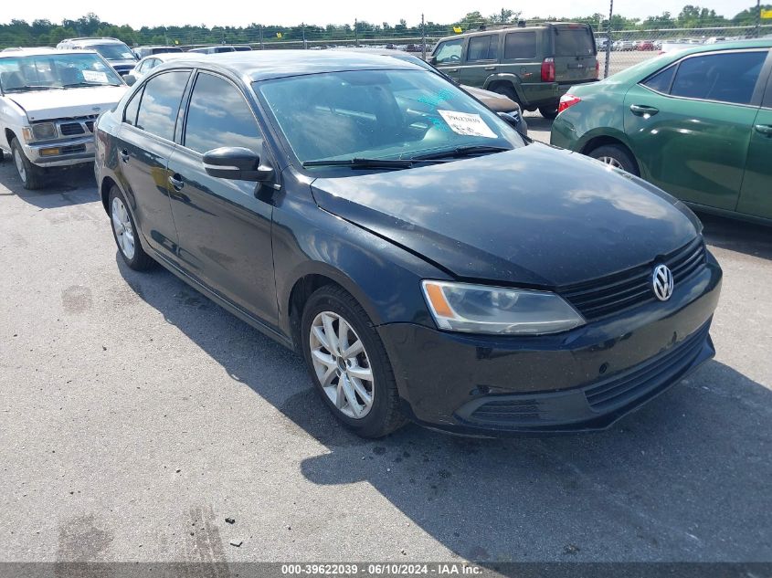 2011 Volkswagen Jetta 2.5L Se VIN: 3VWDX7AJ5BM342831 Lot: 39622039