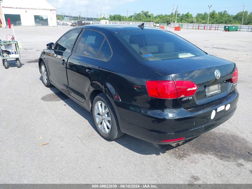 2011 Volkswagen Jetta 2.5L Se VIN: 3VWDX7AJ5BM342831 Lot: 39622039