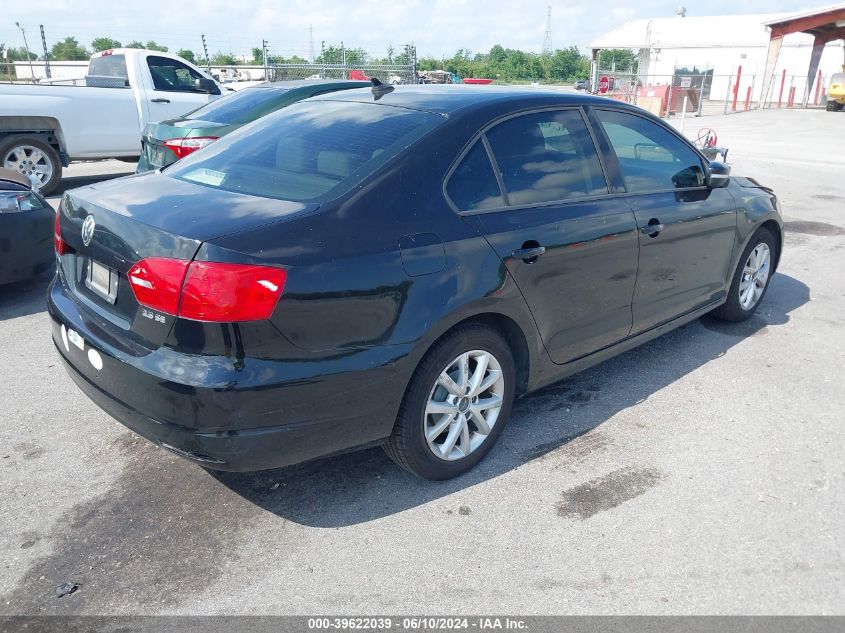 2011 Volkswagen Jetta 2.5L Se VIN: 3VWDX7AJ5BM342831 Lot: 39622039