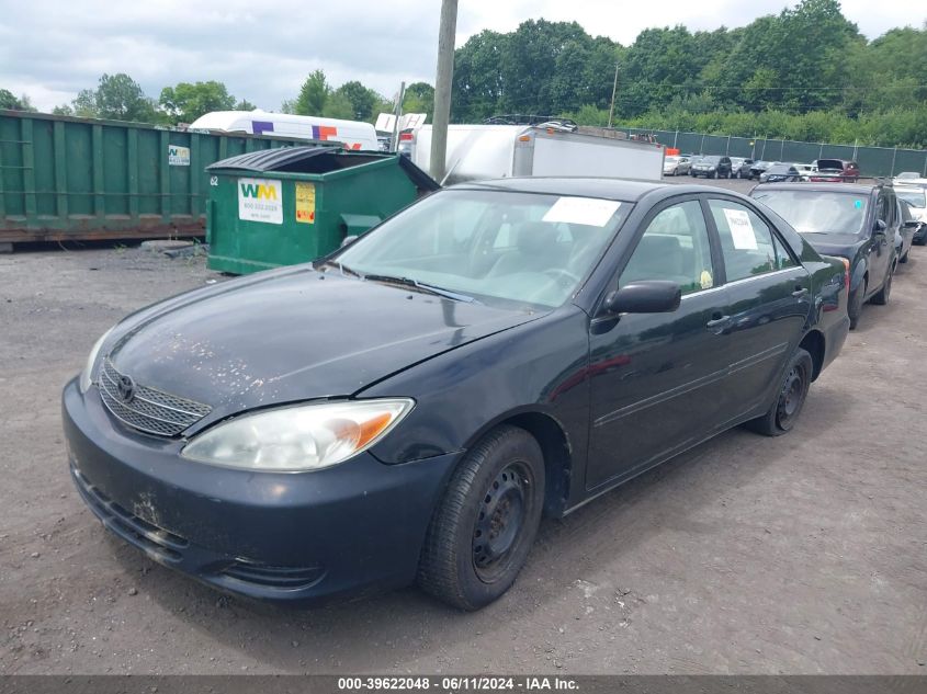 4T1BE32K13U160214 | 2003 TOYOTA CAMRY