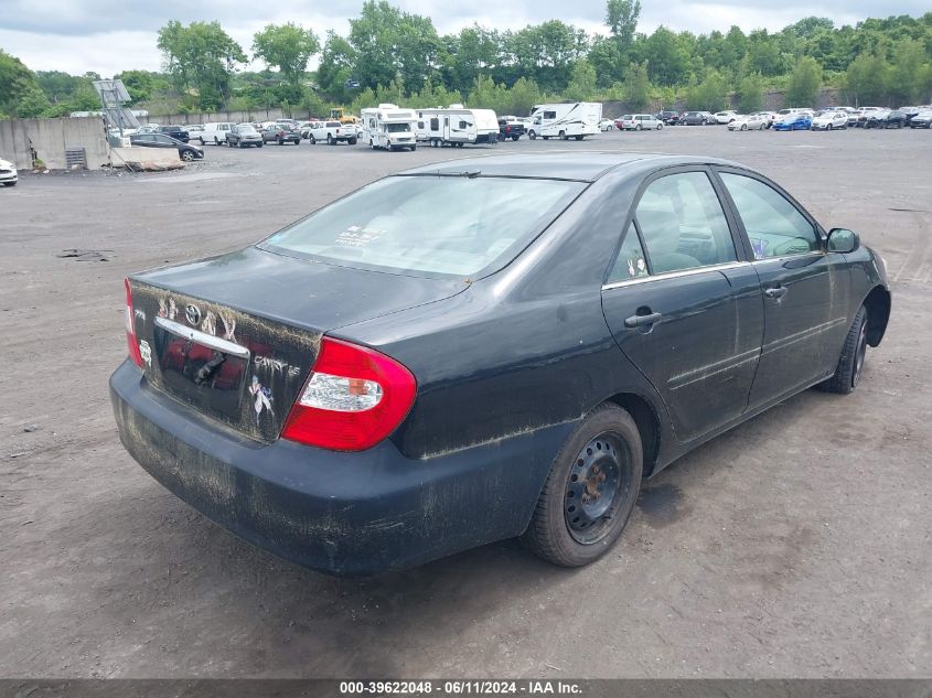 4T1BE32K13U160214 | 2003 TOYOTA CAMRY