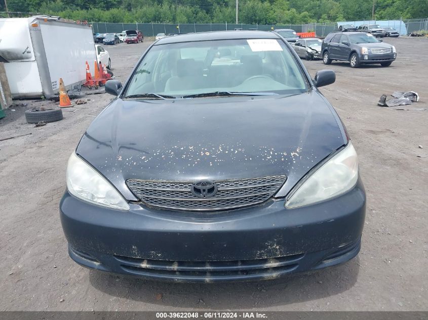 2003 Toyota Camry Le VIN: 4T1BE32K13U160214 Lot: 39622048